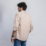 VYBE-Casual Shirt - Pink Flowers
