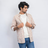 VYBE-Casual Shirt - Pink Flowers