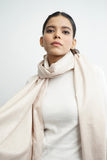 Vybe- Self Printed Stole Beige