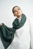 Vybe- Self Printed Stole Green