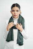 VYBE - Self Printed Stole Green
