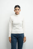 VYBE-Short Turtle Neck-Off white
