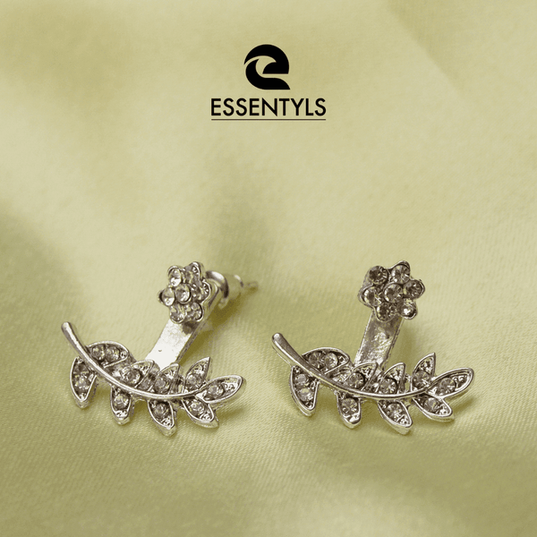 Essentyls- Silver Flower Earrings