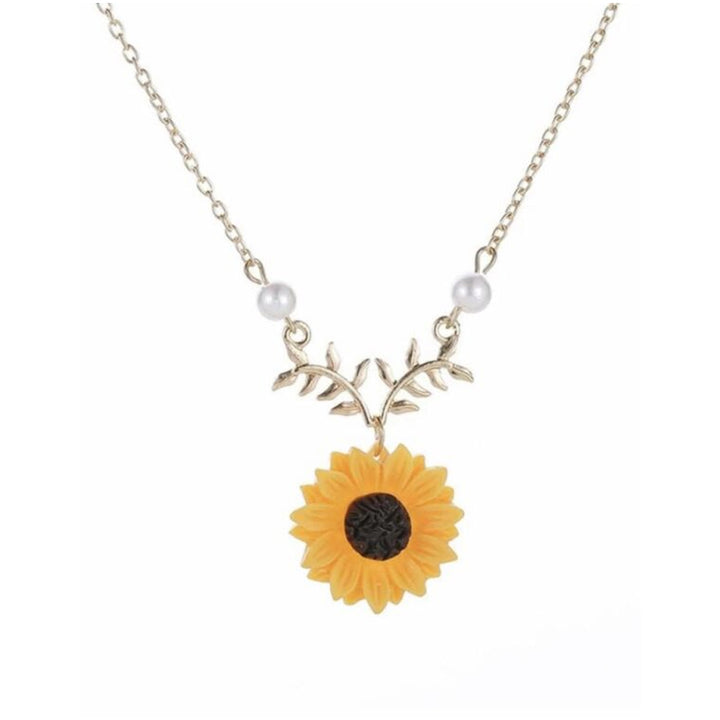 Sowear- Sunflower Necklace For Women