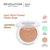 Makeup Revolution- Relove by Revolution Super Matte Pressed Powder Beige