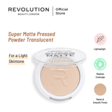 Makeup Revolution- Relove by Revolution Super Matte Pressed Powder Translucent