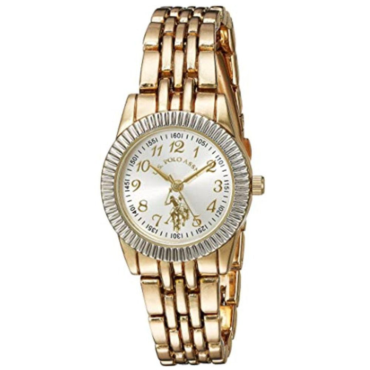 U.S Polo Assn- Womens Silver Dial Alloy Band Watch