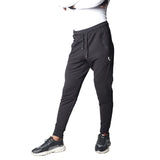 Flush Fashion - French Terry Premium Trousers For Sports Casual Fitness Jogging Black