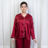 VYBE - PJ SET (Maroon)