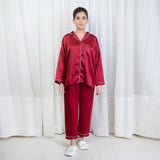 VYBE - PJ SET (Maroon)