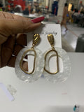 Shein- Big resin earrings