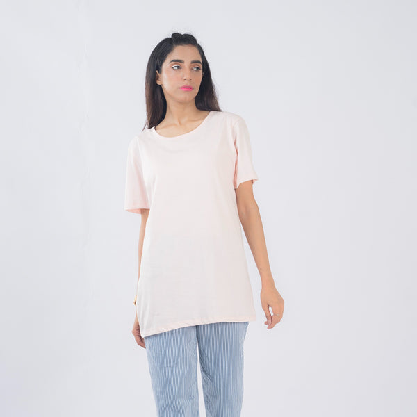 VYBE -Plane T-Shirt- Peach