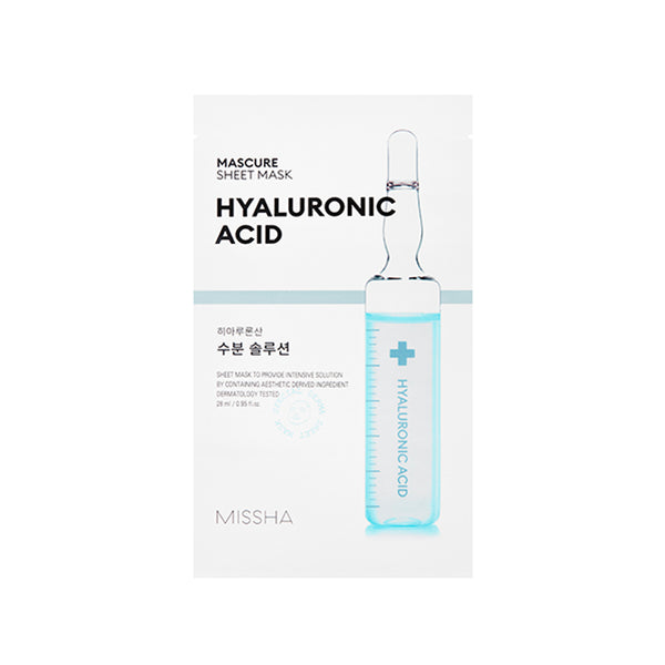 MISSHA- MASCURE SOLUTION SHEET MASK- Hyaluronic Acid