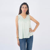VYBE - Ladies Tops-Light Green