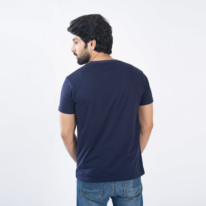 VYBE- T-Shirt-Navy Blue 2