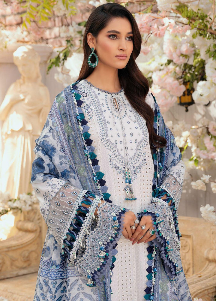 Anaya By Kiran Chaudhry- Embroidered Lawn Suits Unstitched 3 Piece AKC22CK ACL22-04-Alizay - Luxury Collection