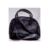 Bershka- Black Leather Tote Bag