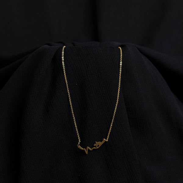 Shein- Heartbeat Necklace