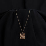 Shein Golden Pendant Necklace