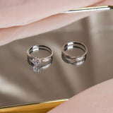 Shein- Silver Rings