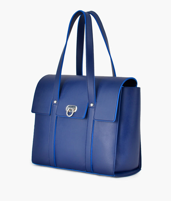 RTW - Blue carry-all satchel bag