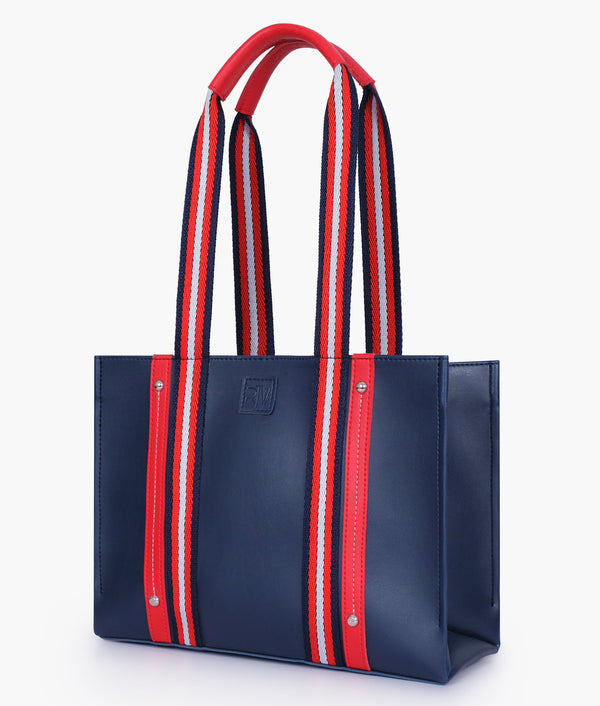 RTW - Blue long strap tote bag