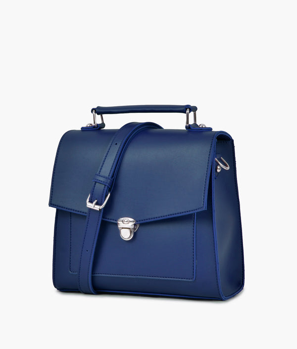 RTW - Blue push-lock messenger bag