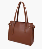 RTW- Brown satchel tote bag