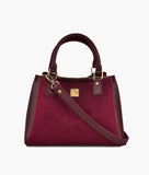 RTW Burgundy suede mini bag