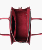 RTW - Burgundy suede vintage handbag