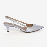 Call It Spring- Kestral Shoes Mid Heels - Silver
