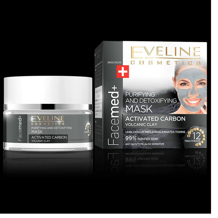 Eveline- FACEMED Volcaninc Clay Mask, 50ml