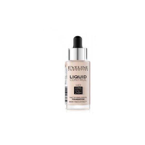 Eveline- Liquid Control mattifying drops foundation # 05, 32ml