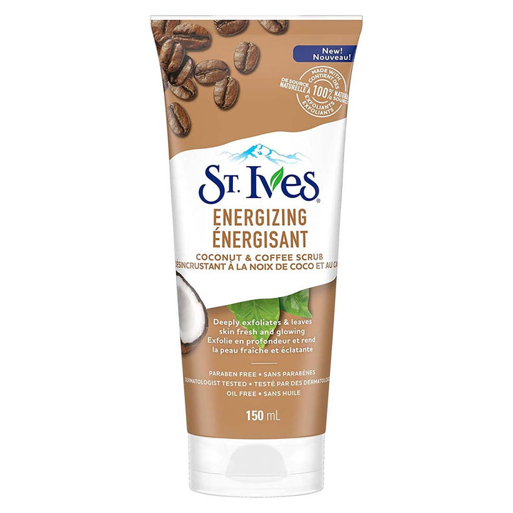 ST.IVES 170G ENERGIZING COCONUT & COFFEE SCRUB