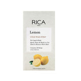 Rica Wax- Cold Wax Strip Lemon - 20 Strips