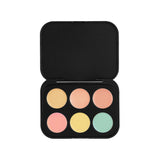 BH Cosmetics- 6 Color Concealer & Corrector Palette- Light