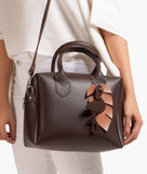 RTW - Dark brown mini bowling bag