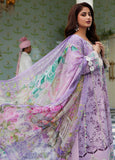 Elaf Premium Eid Edit Embroidered Lawn 3 Piece Unstitched Suit EF24PEE D-03 AFSANEH