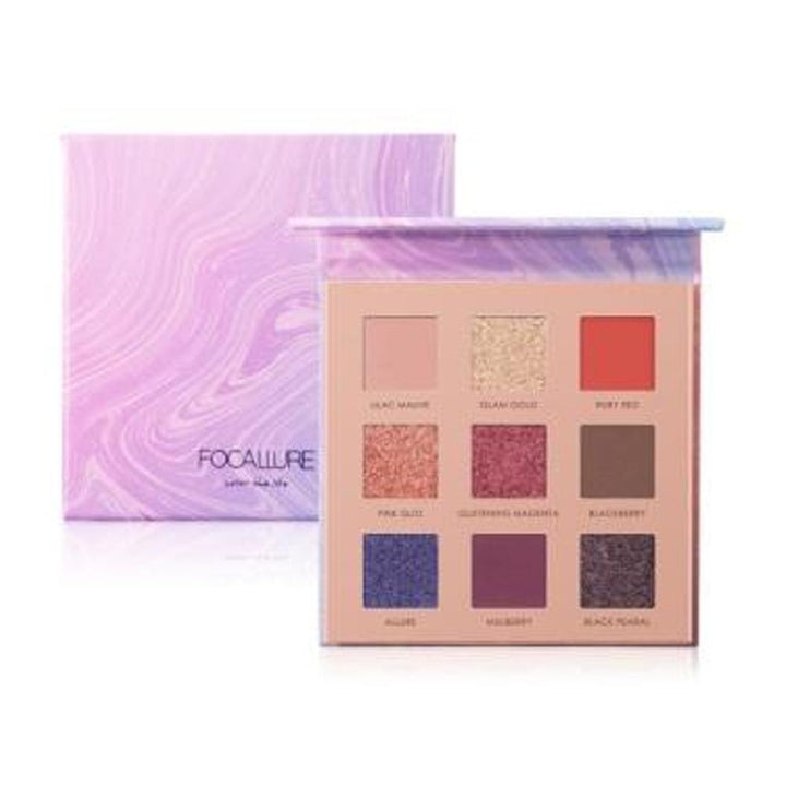 Focallure- FA62 9-Pan Eyeshadow Palette -1#