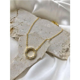 Jewels by Noor- Fiona Gold Necklace