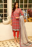 Gul Ahmed 3PC Unstitched Printed Lawn Suit CL-22234 A