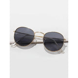 Shein- Metal Frame Sunglasses