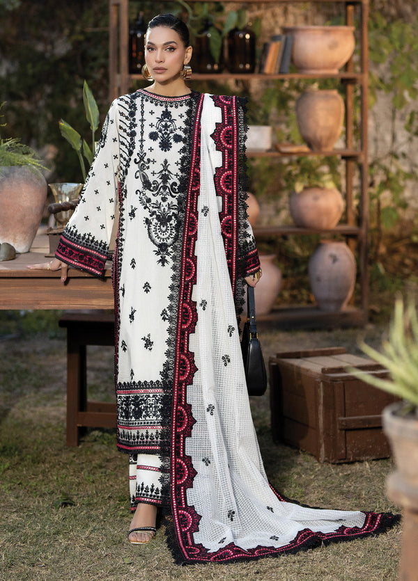 Gulposh By Serene Luxury Embroidered Lawn 3 Piece Unstitched Suit S24GLL-45-KARIMA