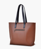 RTW - Horse brown with black long handle tote bag