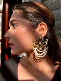 Irenic- Afghan Pearl Earrings
