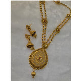 Jewels By Noor- Indian traditional necklace with earrings