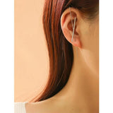 Shein-1Pc Rhinestone Decor Ear Cuff
