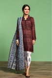 Nishat Linen- 42001049-Printed Lawn, Cambric & Voil 3PC