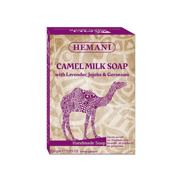 HEMANI HERBAL - Camel Milk Soap with Lavender Jojoba & Geranium