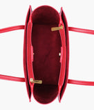 RTW - Maroon zipper shoulder bag with long handle